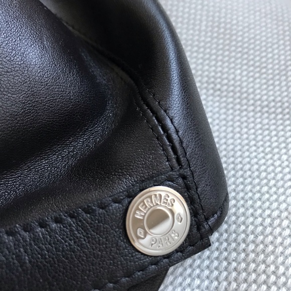 Hermes leather women cap